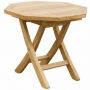 20 inch octagonal side folding table (tb-st-b105)